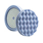 Lake Country Blue Finessing Waffle Pro Recessed Back Foam Pad 8 x 15 WP96800LC