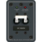 Blue Sea 8079 AC Main Only Circuit Breaker Panel  White Switches 8079