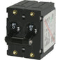 Blue Sea 7348 ASeries Double Pole Toggle  16A  Black 7348