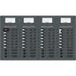 Blue Sea 8095 AC Main 8 Positions  DC Main 29 Positions Toggle Circuit Breaker Panel   White Switches 8095