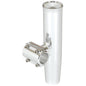 Lees ClampOn Rod Holder  Silver Aluminum  Horizontal Mount  Fits 2375  238 OD Pipe RA5205SL