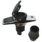 Perko Locking Collar Pole Light Mounting Base  2 Pin  Chrome Plated wBlack Cover 1060PB0DP
