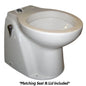 Raritan Atlantes Freedom wVortexVac  Household Style  White  Remote Intake Pump  Momentary Handle  12v AVHWR01202