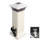 Dock Edge Cleatlite Solar Dock Light wSS Mooring Cleat 12 DE96250F