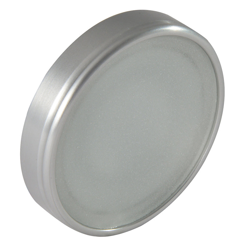 Lumitec Halo  Flush Mount Down Light  Brushed Finish  4Color WhiteBlueRedPurple NonDimming 112800