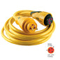 Marinco CS3025 EEL 30A 125V Shore Power Cordset  25  Yellow CS3025