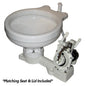 Raritan Fresh Head  Fresh Water Flush  Manual  Household Style  Right Hand Operation 25H00