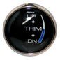 Faria Chesapeake Black 2 Trim Gauge JESuzuki Outboard 13709