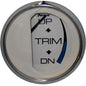 Faria Chesapeake White SS 2 Trim Gauge JESuzuki Outboard 13809