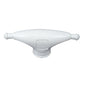 Whitecap Rubber Spreader Boot  Pair  Small  White S9202P