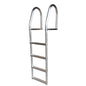Dock Edge Fixed Eco  Weld Free Aluminum 4Step Dock Ladder DE2074F