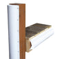 Dock Edge Piling Bumper  One End Capped  6  White DE1020F