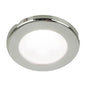 Hella Marine EuroLED 75 3 Round Screw Mount Down Light  White LED  Stainless Steel Rim  24V 958110121