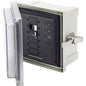 Blue Sea 3118  SMS Panel Enclosure wELCI 50A and 2 Blanks  120V AC 3118
