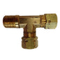 Uflex Male Run TFitting  38 x 38 Tube x 14 NPT 171CA64