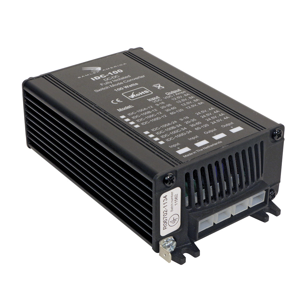 Samlex 100W Fully Isolated DCDC Converter  4A  918V Input  24V Output IDC100A24