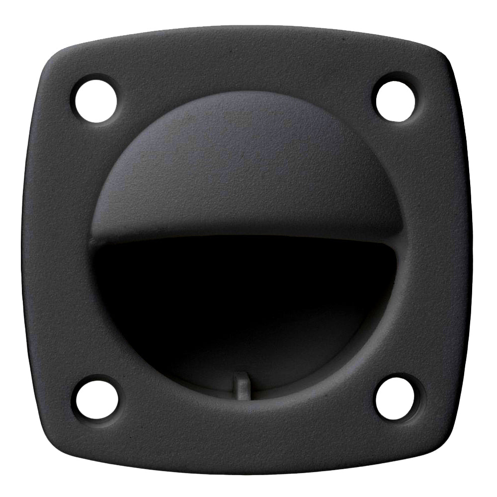Whitecap Nylon Flush Pull  Small  Black 3360BC