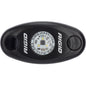 RIGID Industries ASeries Black Low Power LED Light  Single  Cool White 480033