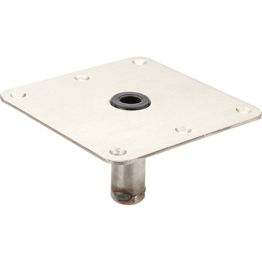 Attwood SWIVLEZE 7x7 LockNPin Zinc Plated Steel 34 Pin Base SP67739T