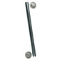 CE Smith Package Roller Shaft 12 x 1234 wCap Nuts  Zinc 10705A