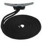 SeaDog Double Braided Nylon Dock Line  58 x 20  Black 302116020BK1