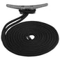 SeaDog Double Braided Nylon Dock Line  58 x 25  Black 302116025BK1