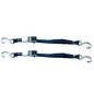 Rod Saver Stainless Steel Ratchet TieDown  1 x 3  Pair SSRTD3