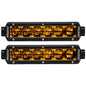 RIGID Industries 6 SRSeries SAE Compliant Fog Light  Black wYellow Light 906704