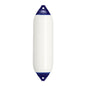 Polyform F6 Twin Eye Fender 11 x 42  White F6 WHITE