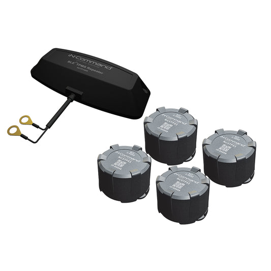 iNCommand Tire Pressure Monitoring System  4 Sensor  Repeater Package NCTP100