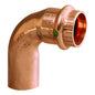 Viega ProPress 2  90 Copper Elbow  StreetPress Connection  Smart Connect Technology 77072