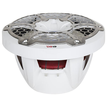 DS18 HYDRO 10 Subwoofer wRGB Lights  600W  White NXL10SUB