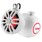DS18 HYDRO 8 Compact Wakeboard Pod Tower wRGB Light  375W  White  NXLPS8W