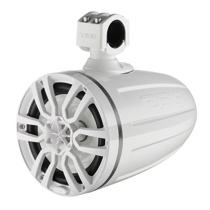 DS18 X Series HYDRO 8 Wakeboard Pod Tower Speaker wRGB LED Light  375W  White  NXLX8TPWH