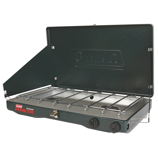 Coleman PerfectFlow 2Burner Classic Stove  Propane 2000037883