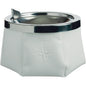 Marine Business Windproof Ashtray wLid  White 30102