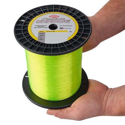 Berkley ProSpec Chrome HiVis Yellow Monofilament  25 lb  3000 yds  PSC3B25HVY 1543671