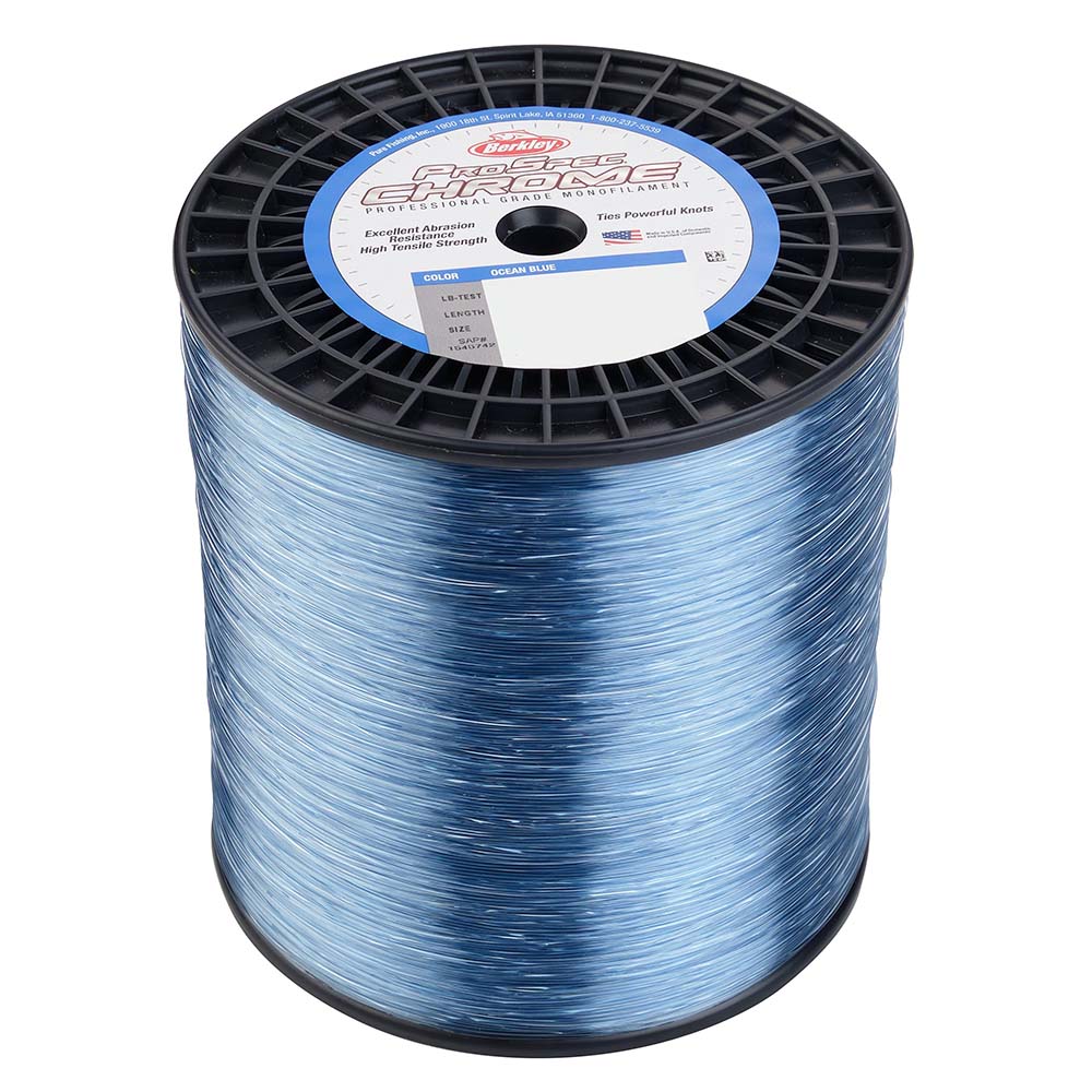 Berkley ProSpec Chrome Ocean Blue Monofilament  20 lb  3000 yds  PSC3B20OBL 1545737