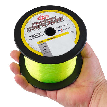 Berkley ProSpec Chrome HiVis Yellow Microfilament  12lb  1000 yds  PSC1B12HVY 1543662