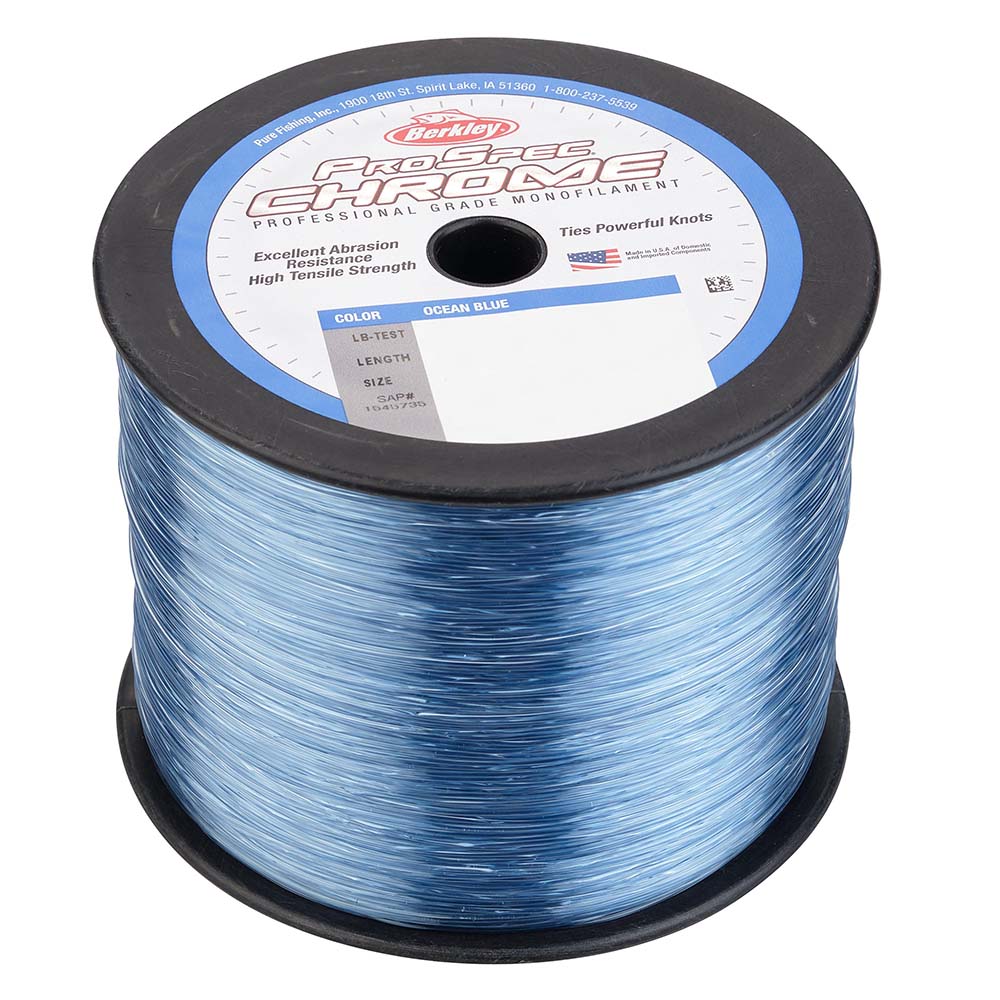 Berkley ProSpec Chrome Ocean Blue Microfilament  12lb  1000 yds  PSC1B12OBL 1545729