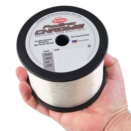 Berkley ProSpec Chrome Clear Microfilament  10lb  1000 yds  PSC1B1015 1543455