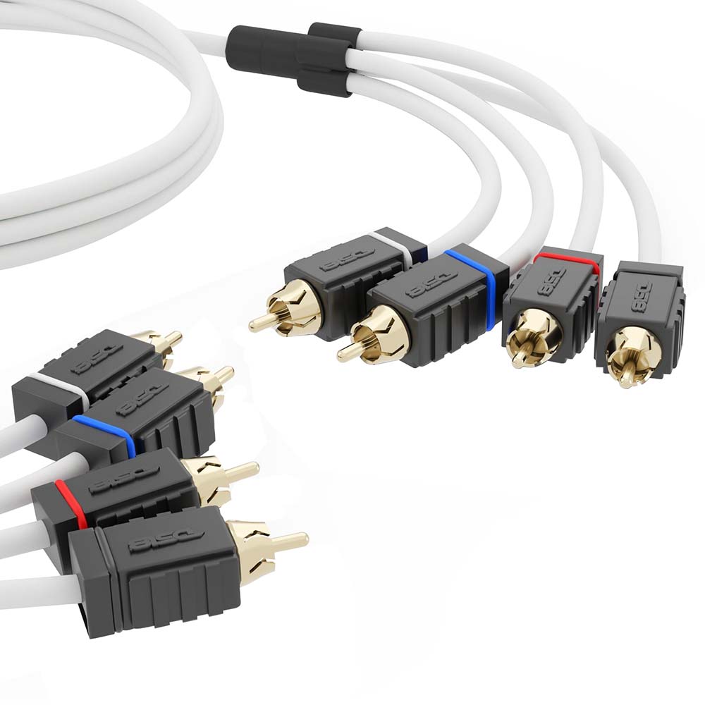 DS18 Marine Tinned OFC RCA Cable  4 Channel  6  MOFCR6FT4CH