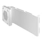 Minn Kota Raptor Jack Plate Adapter Bracket  Port  8 Setback  6 Rise  White 1810387