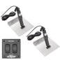 Lectrotab XKA Stainless Steel Trim Tab Kit wRocker Switch  9 x 12 XKAF9X12