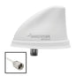 Shakespeare Dorsal Antenna White Low Profile 26 RGB Cable wPL259 5912DSVHFW