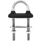 Wichard Black Watertight UBolt  12mm Diameter  1532  130mm Length  518 65461W