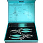 Toadfish CrabLobster Tool Set  2 Shell Cutters  4 Seafood Forks 1022