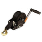 Attwood 2000 lb Dual Drive Winch  2 x 20 Nylon Strap 111954
