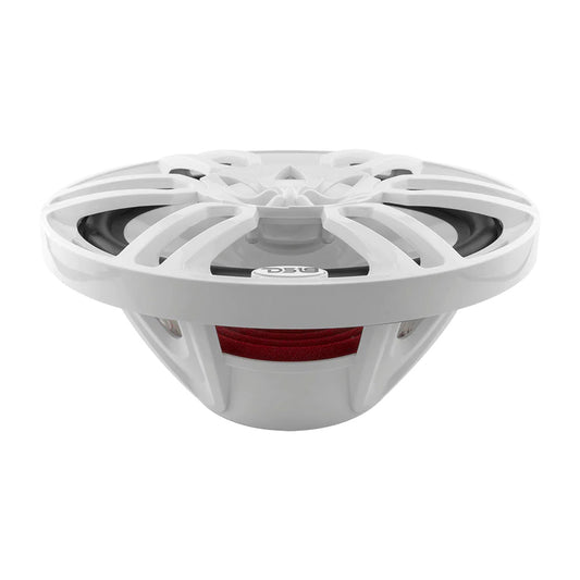 DS18 HYDRO 6 x 9 2Way Marine Speakers wIntegrated RGB LED Lights  375W  White NXL69WH