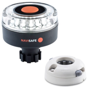 Navisafe Navilight 360&deg; 2NM w/Navibolt Base & Horizontal Mount - White